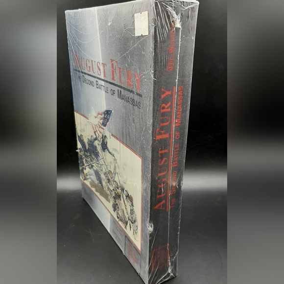 The Gamers August Fury The Second Battle of Manassas Game Sealed New Old Stock - Picture 4 of 8
